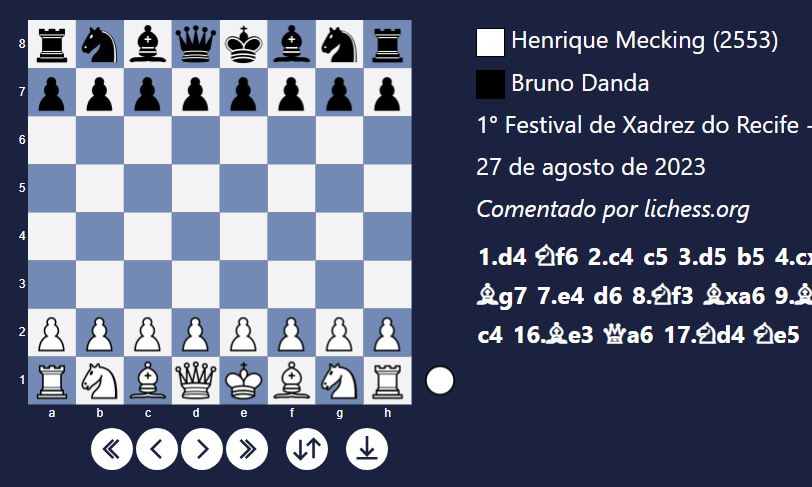 MOVIMENTO PRÓ-XADREZ - Desafio de 02.09.2022